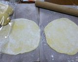 カレー風味ミート・チーズ☺️ナン❤️作り方9写真