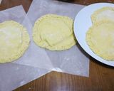 カレー風味ミート・チーズ☺️ナン❤️作り方14写真