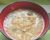 白菜の味噌汁にヘルシ～擦り胡麻とえごま油作り方10写真