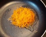 厚焼き卵にカニカマ三つ葉の和風だし餡かけ作り方5写真