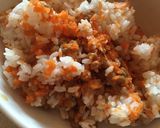 納豆とニンジンふりかけのまぜご飯作り方3写真