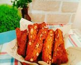 糖質制限*ナッツごろごろビスコッティ♪作り方7写真