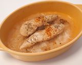 糖質制限★新玉ねぎ鶏ささみのレンチン蒸し作り方4写真
