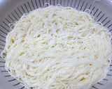 揚げ焼きナスと豚しゃぶのみぞれ素麺作り方4写真