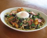 ベーコンとたっぷりきのこの和風醤油パスタ作り方6写真