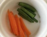 ベーコンの野菜巻き作り方1写真