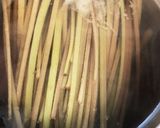 ばあばのレシピ フキの煮物作り方1写真