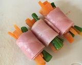 ベーコンの野菜巻き作り方4写真
