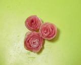 お祝いの日に♪オムナポリタンの花束作り方8写真