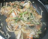 冷麺で堅焼きそば風作り方3写真