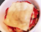 超簡単！鶏むね肉のスタミナチーズ焼き**作り方9写真