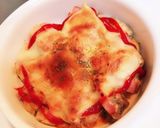 超簡単！鶏むね肉のスタミナチーズ焼き**作り方11写真