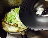 甘辛最高☆白菜と牛肉のすき焼き風卵とじ作り方6写真