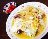甘辛最高☆白菜と牛肉のすき焼き風卵とじ作り方8写真