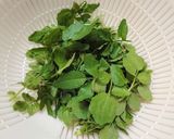 クレソンの混ぜご飯。作り方1写真