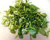 クレソンの混ぜご飯。作り方2写真