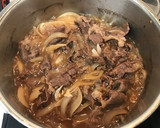 簡単すぐできる基本の牛丼♡汁だくねぎだく作り方2写真
