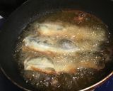 鱒 トラウト 丸ごと 唐揚げ粉で唐揚げ作り方3写真