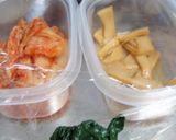キムチとメンマの炒めもの。作り方1写真