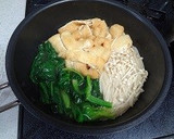 薄揚げとほうれん草の煮浸し作り方3写真