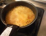 チーズかきたまの月見辛ラーメン作り方1写真