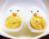 不器用でもできる！ゆで卵コッコ♡卵ひよこ作り方1写真