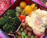 2018年＊お花見弁当作り方1写真
