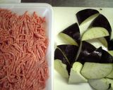 超～簡単！美味い！ナスとひき肉の味噌炒め作り方1写真