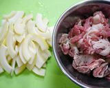 簡単！たけのこの牛肉煮☆肉豆腐風作り方1写真