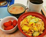 夏の台湾澎湖料理~XO醤でチャーハン作り方8写真