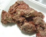 ココナッツミルクdeビーフストロガノフ作り方1写真
