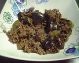 超～簡単！美味い！ナスとひき肉の味噌炒め作り方5写真