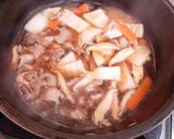 たっぷり野菜のみぞれあんかけうどん作り方4写真