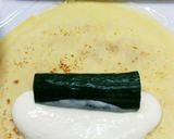 久米南きゃうりの一本巻きクレープ作り方11写真