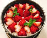 水抜きヨーグルトde苺のムースケーキ作り方10写真