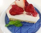水抜きヨーグルトde苺のムースケーキ作り方12写真