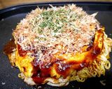 本場！広島風お好み焼き(広島焼)作り方10写真