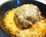 スキレットで簡単にチーズハンバーグ作り方7写真