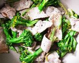 簡単♪りんごとブロッコリーと豚肉のサラダ作り方6写真