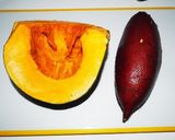 かぼちゃとクリームチーズのデザートサラダ作り方1写真