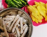 ピーマンと揚げちくわのバターポテト作り方3写真