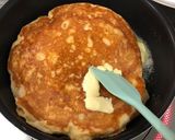 どーーんと一枚で！楽チン餅パンケーキ♡作り方9写真