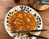 どーーんと一枚で！楽チン餅パンケーキ♡作り方10写真