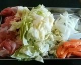 春キャベツ塩焼きそばにごま油♪作り方2写真