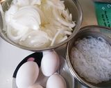 時短！簡単！新玉ねぎと卵の炒め物作り方1写真