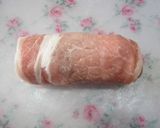 お肉だけで作る♡豚肉ロール♪作り方6写真