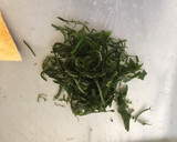 サクサクとろろと油揚げの和風冷製パスタ作り方4写真