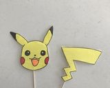 キャラ オムライス ピカチュウ作り方1写真