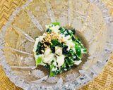 塩酒粕漬けほろ酔い豆腐で♪ニラの白和え作り方6写真