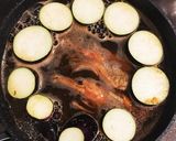 捨てないで♪海老の頭出汁そばつゆ＆茄子煮作り方3写真